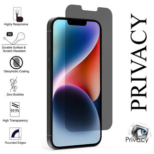 iPhone 14 (6.1") Privacy Glass SPR09 Screen Protector