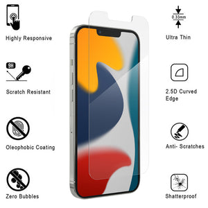 iPhone 14 Plus 6.7" Tempered Glass Screen Protectors SPR11 (10 pcs)