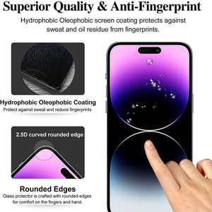 iPhone 14 ProMax 6.7" Tempered Glass Screen Protectors SPR11 (10 pcs)