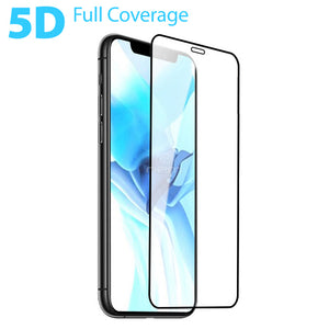 iPhone 12/12 Pro (6.1) Full Coverage Tempered SPR16 Black