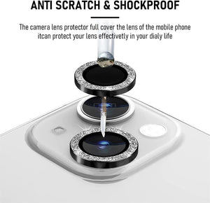 iPhone 13/13 Mini Glitter Cam Lens Protector SPR20 Black