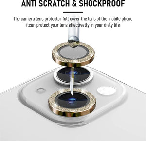 iPhone 13/13 Mini Glitter Cam Lens Protector SPR20 Gold