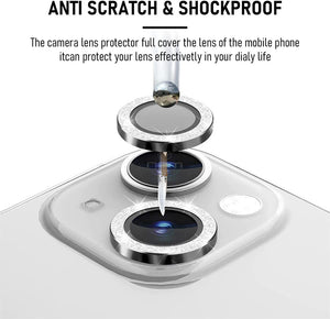 iPhone 13/13 Mini Glitter Cam Lens Protector SPR20 Silver
