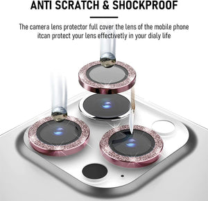 iPhone 13 Pro/Pro Max Glitter Cam Lens Protector SPR20 Pink