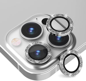 iPhone 13 Pro/Pro Max Glitter Cam Lens Protector SPR20 Silver